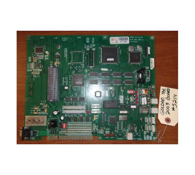 INCREDIBLE TECHNOLOGIES GOLDEN TEE 2003 Arcade Machine Game PCB Printed Circuit Board #5214 for sale  