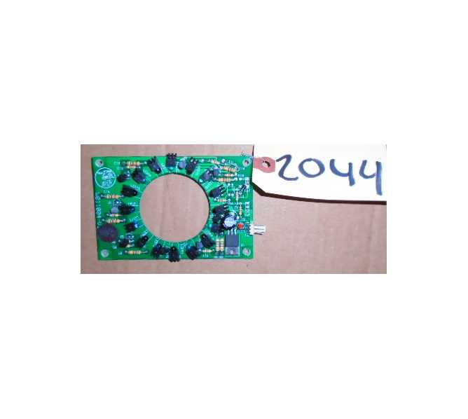 JACKPOT CROSSING Arcade Machine Game PCB Printed Circuit OPTO SENSOR Board #2044 for sale  