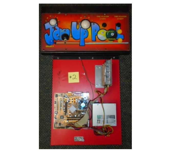 JAM UP POOL Arcade Machine Game KIT & CONTROL PANEL #1 for sale  