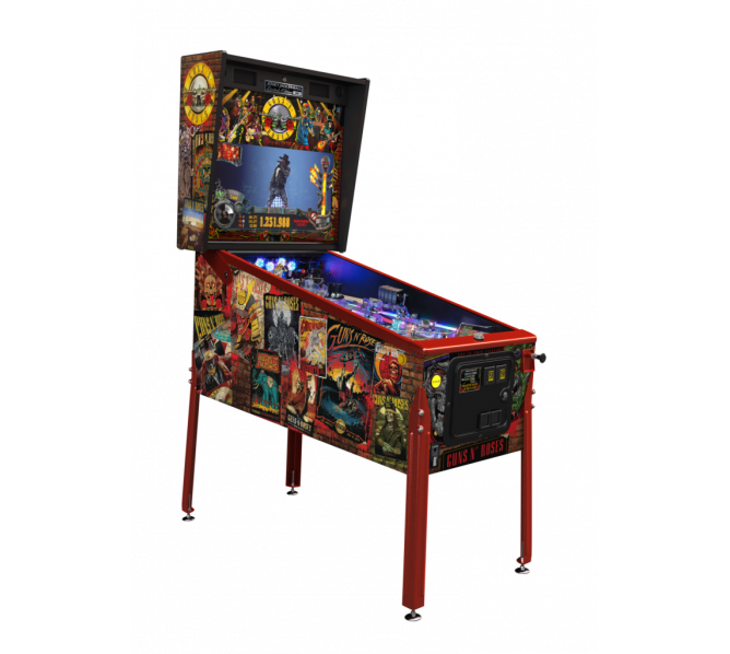 JERSEY JACK GUNS 'N ROSES LE Pinball Game Machine for sale