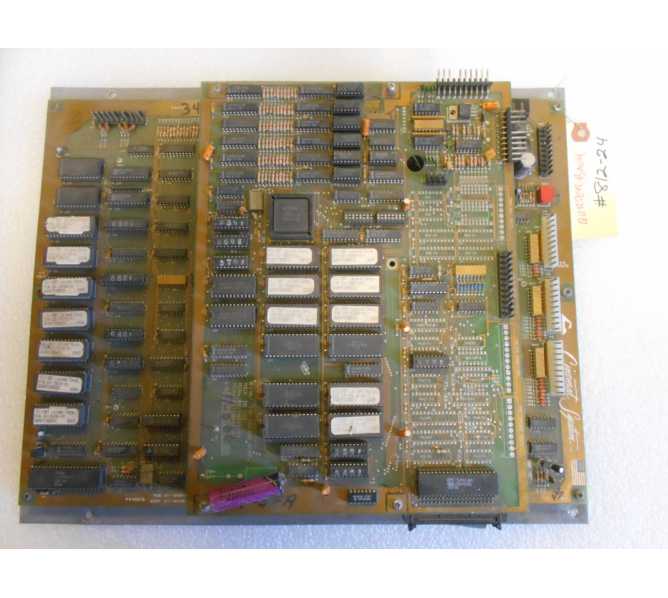 John Elway's Team Quarterback Arcade Machine Game PCB Printed Circuit Board #812-24 - Cinematronics - "AS IS"