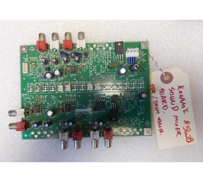KONAMI Arcade Machine Game PCB Printed Circuit SOUND MIXER Board for DDR  DRUM MANIA #5628