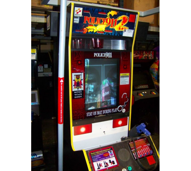 KONAMI POLICE 911 2 Arcade Game  