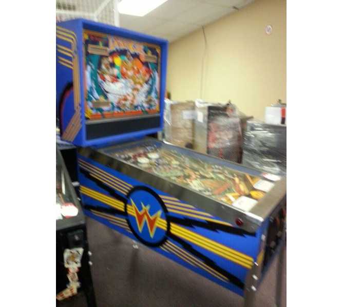 LASER CUE Pinball Machine Game for sale by Williams - Billiards - Outer Space - Fantasy