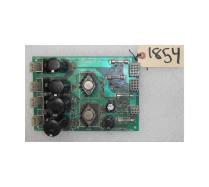 LASER TRON Redemption Arcade Machine Game PCB Printed Circuit POWER SUPPLY Board for sale #1854 