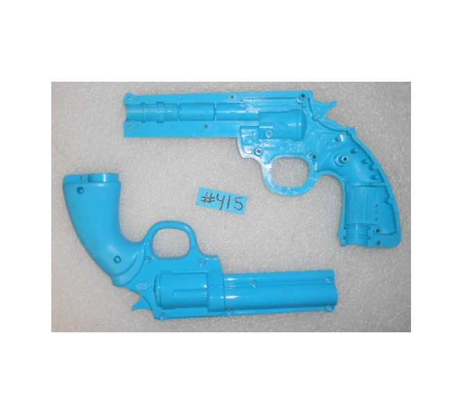 KONAMI LETHAL ENFORCERS Arcade Machine Game Left & Right Halves of Gun #415 for sale 