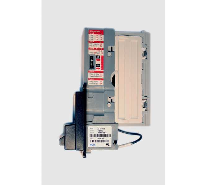 MARS Mei AE 2411 U5 AE2411 110V 115V $1's Dollar Bill Validator Acceptor Changer DBA 