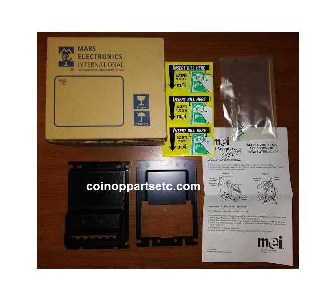 MARS Mei Bill Acceptor Series 2000 Bezel Accessory Kit #3020 for sale - NEW 