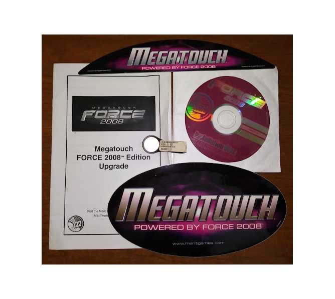 MERIT MEGATOUCH FORCE 2008 Upgrade Kit with Security Key for sale 