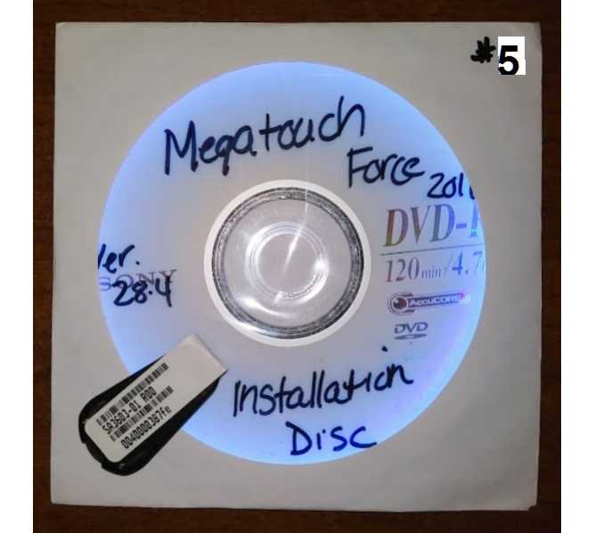 MERIT MEGATOUCH FORCE 2011 Upgrade Kit with Security Key #5 for sale  