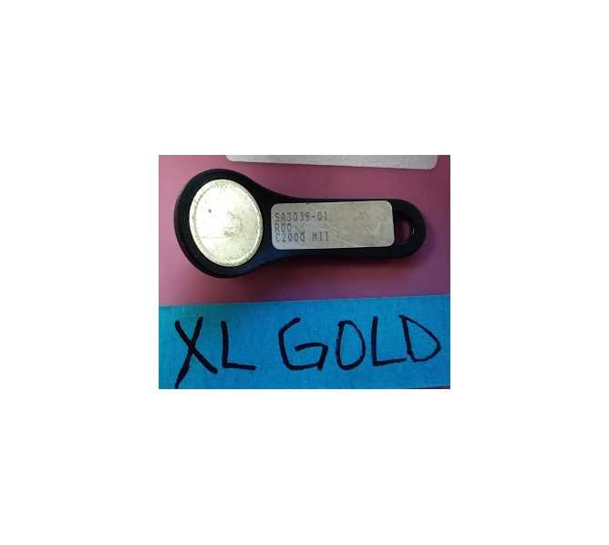 MERIT MEGATOUCH XL GOLD Security Key #SA3039-01 for sale  