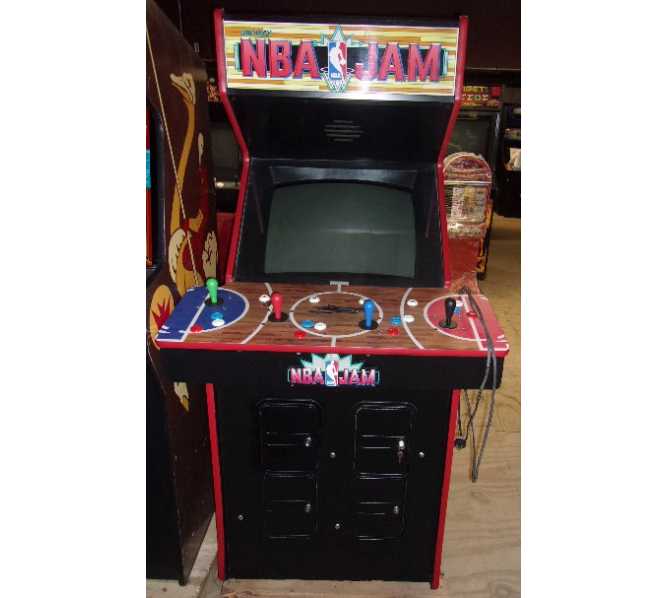 Midway Nba Jam 4 Player Upright Arcade Machine Game For Sale