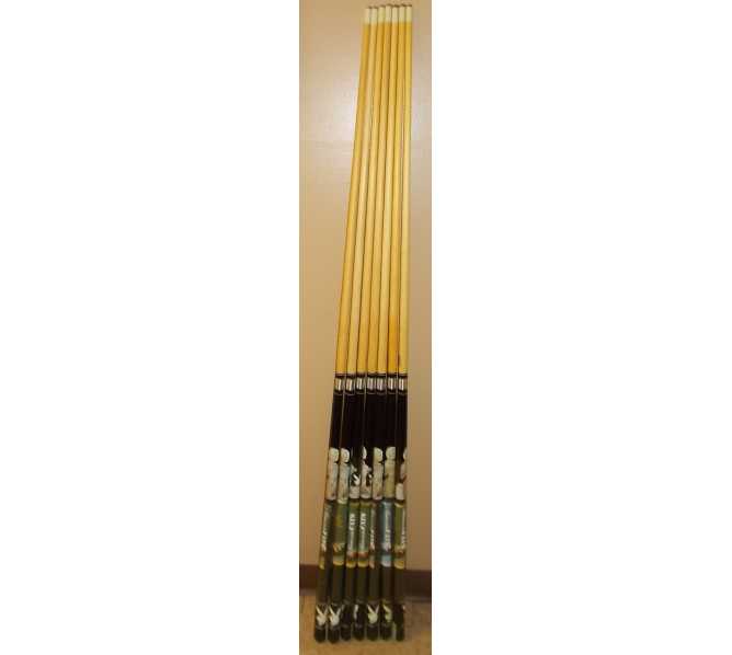 Minnesota Fats Licensed Playmate Series "Dalene Kurtis Two Piece 57" Pool Cue Stick for sale #196 - Lot of 2 