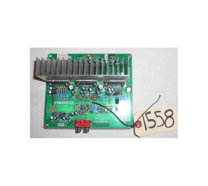 NAMCO Arcade Machine Game PCB Printed Circuit BASS SOUND AMP Board #1558 for sale 