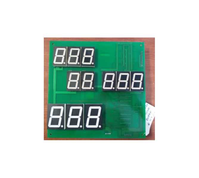 NAMCO WACKY GATOR Redemption Arcade Machine Game PCB Printed Circuit DISPLAY Board #5324 for sale  