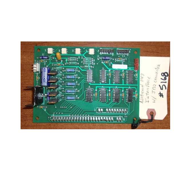 NATIONAL VENDORS 147 SNACK Vending Machine PCB Printed Circuit MAIN CONTROL Board w/ J172 connector #5168 for sale  