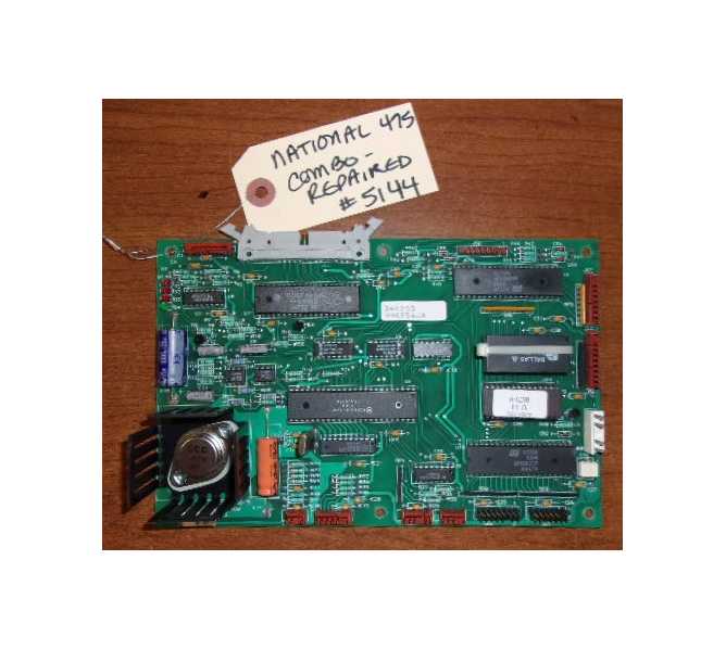 NATIONAL VENDORS 475 COMBO Vending Machine PCB Printed Circuit MAIN CONTROL Board #5144 for sale 