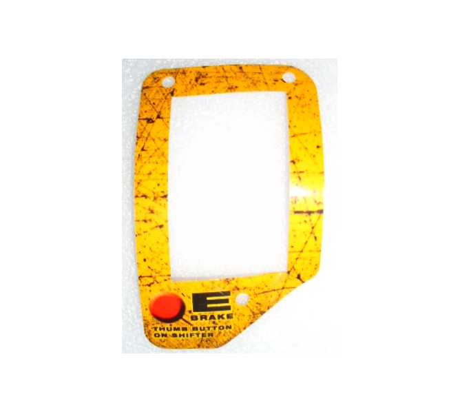 NEED FOR SPEED GT Arcade Game Machine Shifter Decal for sale 