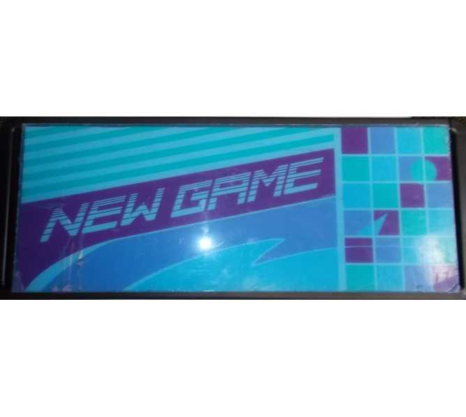 NEW GAME Arcade Machine Game Overhead Marquee Header for sale #H120 - NEW/OLD STOCK 