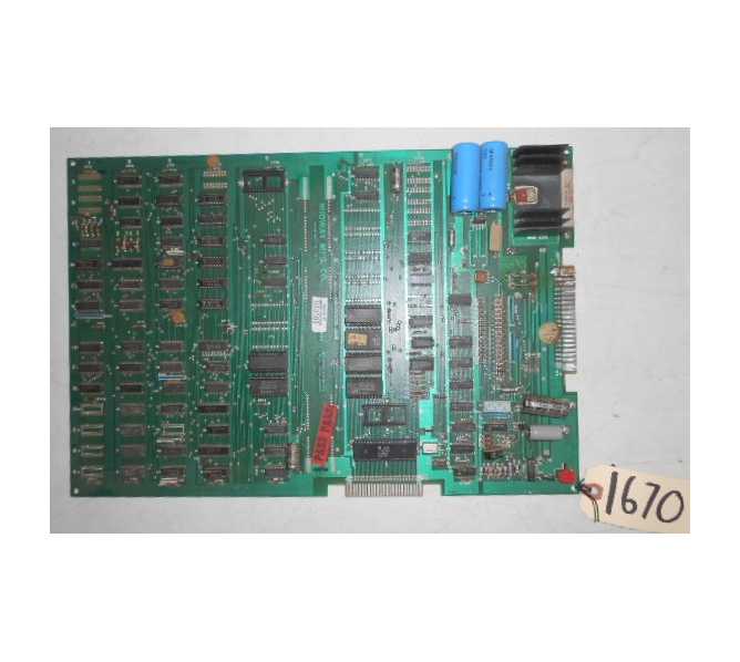 NAMCO PAC-MAN PACMAN Arcade Game Board wout AUX board #1670 