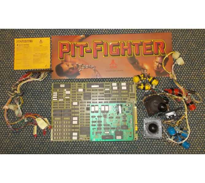 PIT FIGHTER Arcade Machine Game Kit by ATARI  