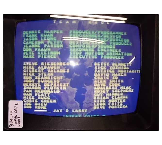 PRIMAL RAGE Arcade Machine Game AUDIO PCB Printed Circuit Board