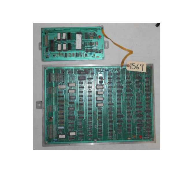 MIDWAY RAMPAGE Arcade Game Board Set #1564 