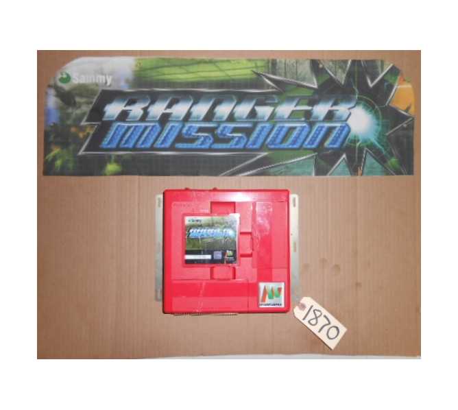 SAMMY RANGER MISSION Arcade Game ATOMISWAVE CARTRIDGE Board #1870 with Header 
