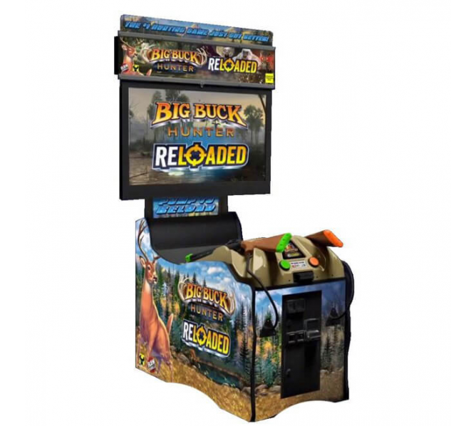 RAW THRILLS BIG BUCK HUNTER RELOADED Monitor Arcade Machine Game for sale