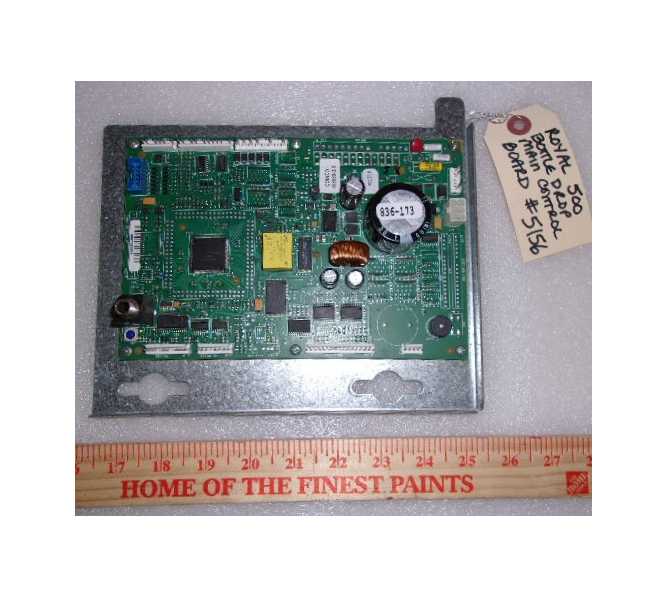 ROYAL 500 BOTTLE DROP Vending Machine PCB Printed Circuit MAIN CONTROL Board #5156 for sale  