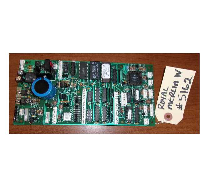 ROYAL MERLIN IV SODA Vending Machine PCB Printed Circuit Board #5162 for sale 