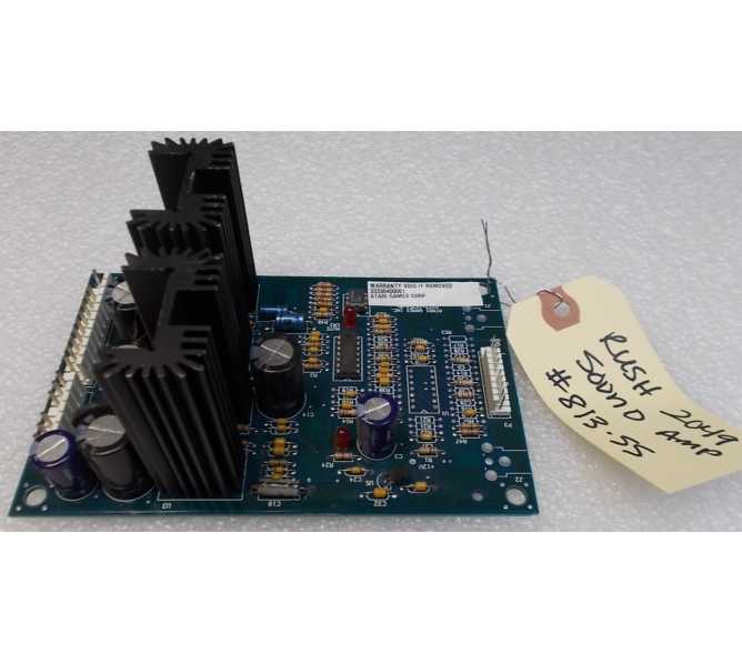 RUSH 2049 Arcade Machine Game PCB Printed Circuit Sound Amp Board #813-55