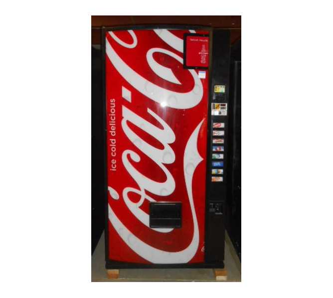 Royal 376 RVCDE and 552 RVCDE 8 SELECTION Can SODA COLD DRINK Vending Machine for sale 