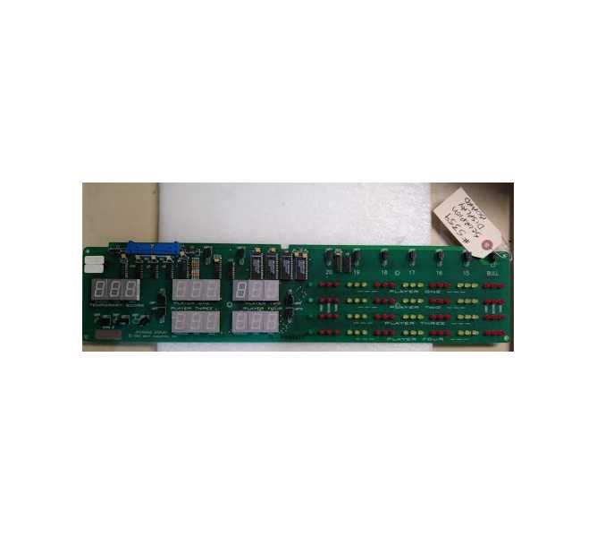 SCORPION Dart Arcade Machine Game PCB Printed Circuit DISPLAY Board #5359 for sale