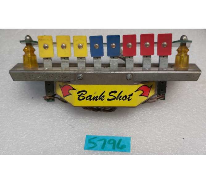 SEGA CUE BALL WIZARD Pinball Machine BANK SHOT TARGET ASSEMBLY #5796 for sale