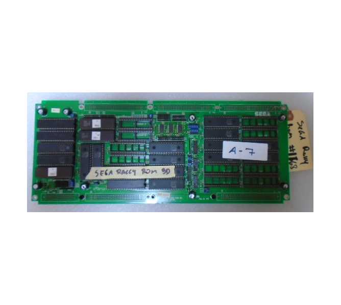 SEGA RALLY Arcade Machine Game PCB Printed Circuit ROM Board #1168 for sale  