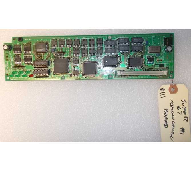 SEGA SUPER GT Arcade Machine Game PCB Printed Circuit COMMUNICATIONS Board #111 