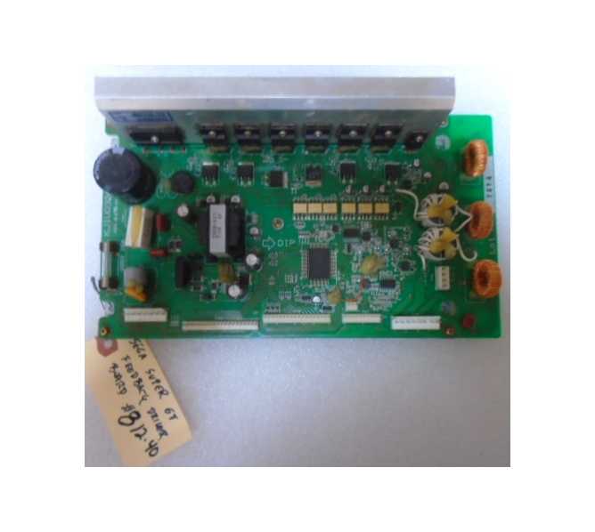 SEGA SUPER GT Arcade Machine Game PCB Printed Circuit Feedback Driver Board #812-40 for sale  