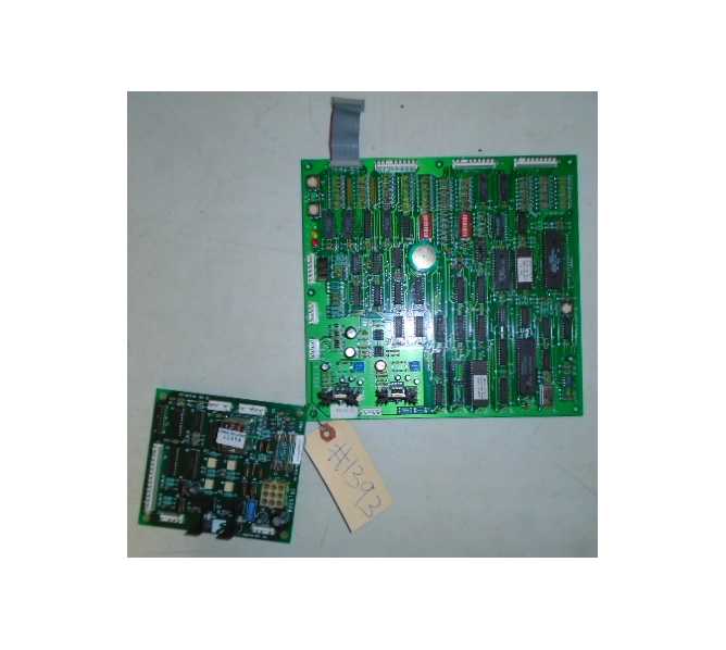 SHOOT TO WIN JR. Arcade Machine Game PCB Printed Circuit MAIN & MOTOR Boards #1393 for sale  