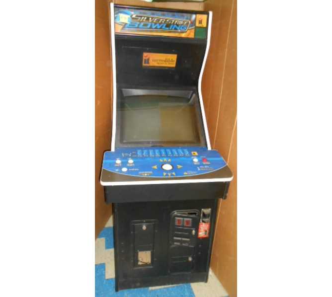 Silver Strike Bowling Upright Arcade Machine Game For Sale In It