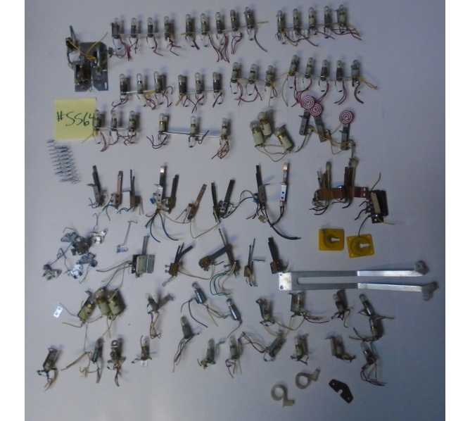 SPACE SHUTTLE Pinball Machine Game SWITCHES, LAMPS & MISC. PARTS LOT #SS64 for sale 