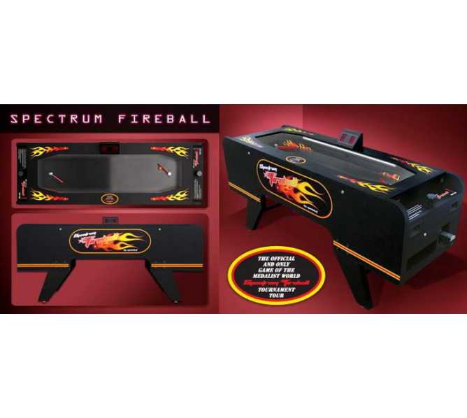 SPECTRUM FIREBALL COIN-OP MECHANICAL ARCADE BALL Machine Game for sale by MEDALIST  
