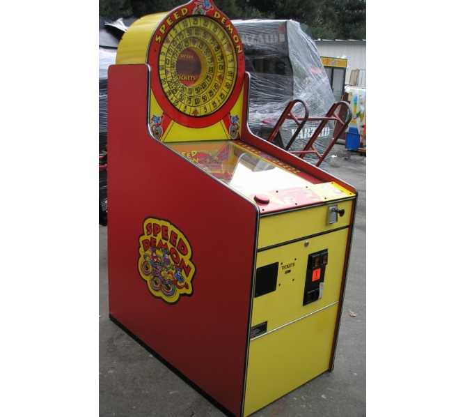 SPEED DEMON Ticket Redemption Arcade Machine Game for sale by BAY TEK  