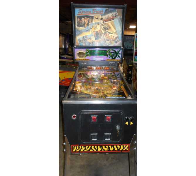 SPRING BREAK Pinball Machine Game for sale by Gottlieb - LED UPGRADE - ULTIMATE PARTY 