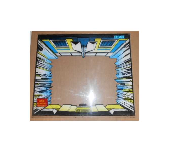 STAR CASTLE Arcade Machine Game Plexiglass Backglass Backbox Artwork #1159 for sale  