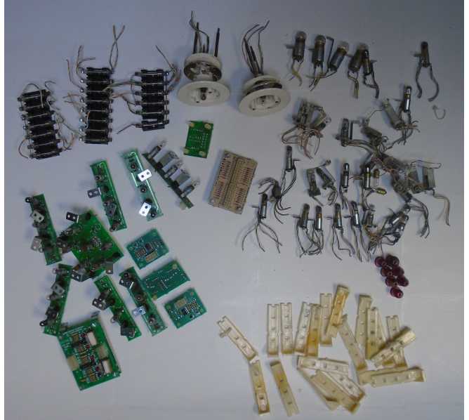 STARGATE Pinball Machine Game Lot of Misc. Parts #ST52  