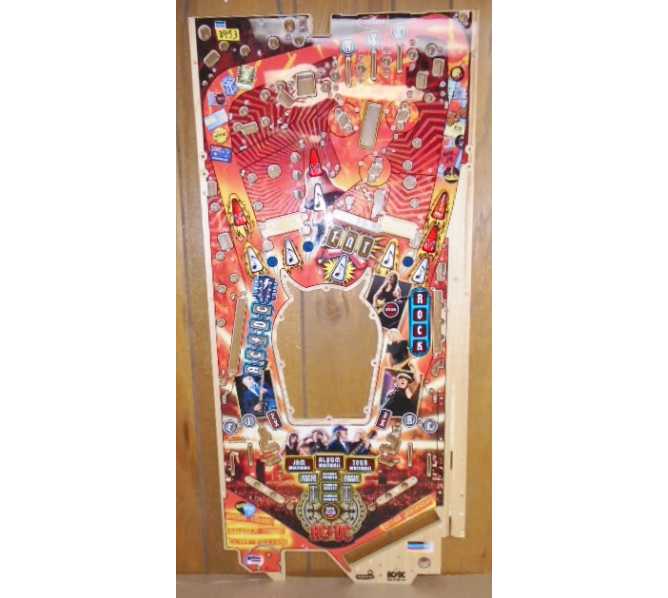 Stern Ac Dc Premium Le Pinball Machine Game Playfield Production Reject 3953 For Sale Free Shipping Coin Op Parts Etc Arcade Pinball Vending
