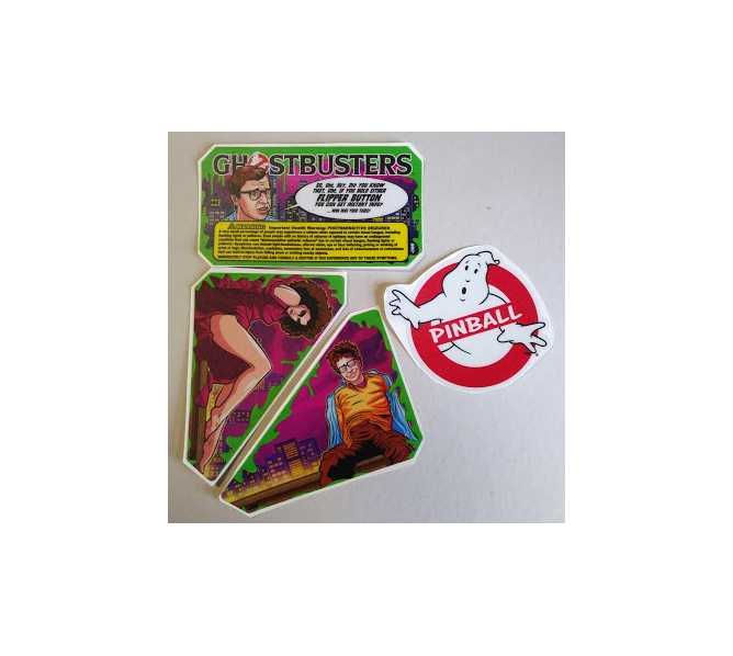 STERN GHOSTBUSTERS Pinball Machine Game LEXAN APRON Decal Set for sale 