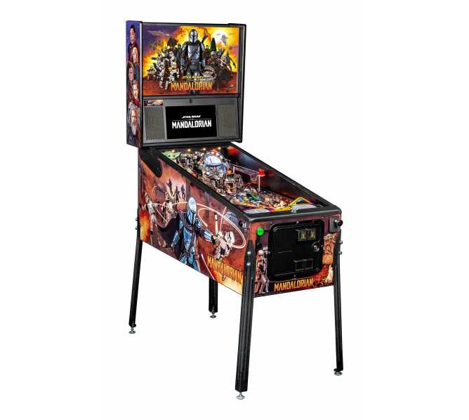 STERN STAR WARS: THE MANDALORIAN PREMIUM Pinball Game Machine for sale  