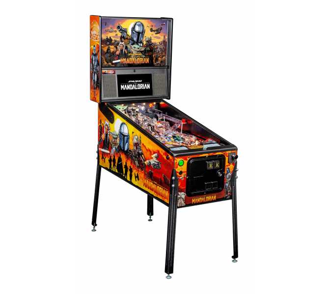 STERN STAR WARS: THE MANDALORIAN PRO Pinball Machine Game for sale 